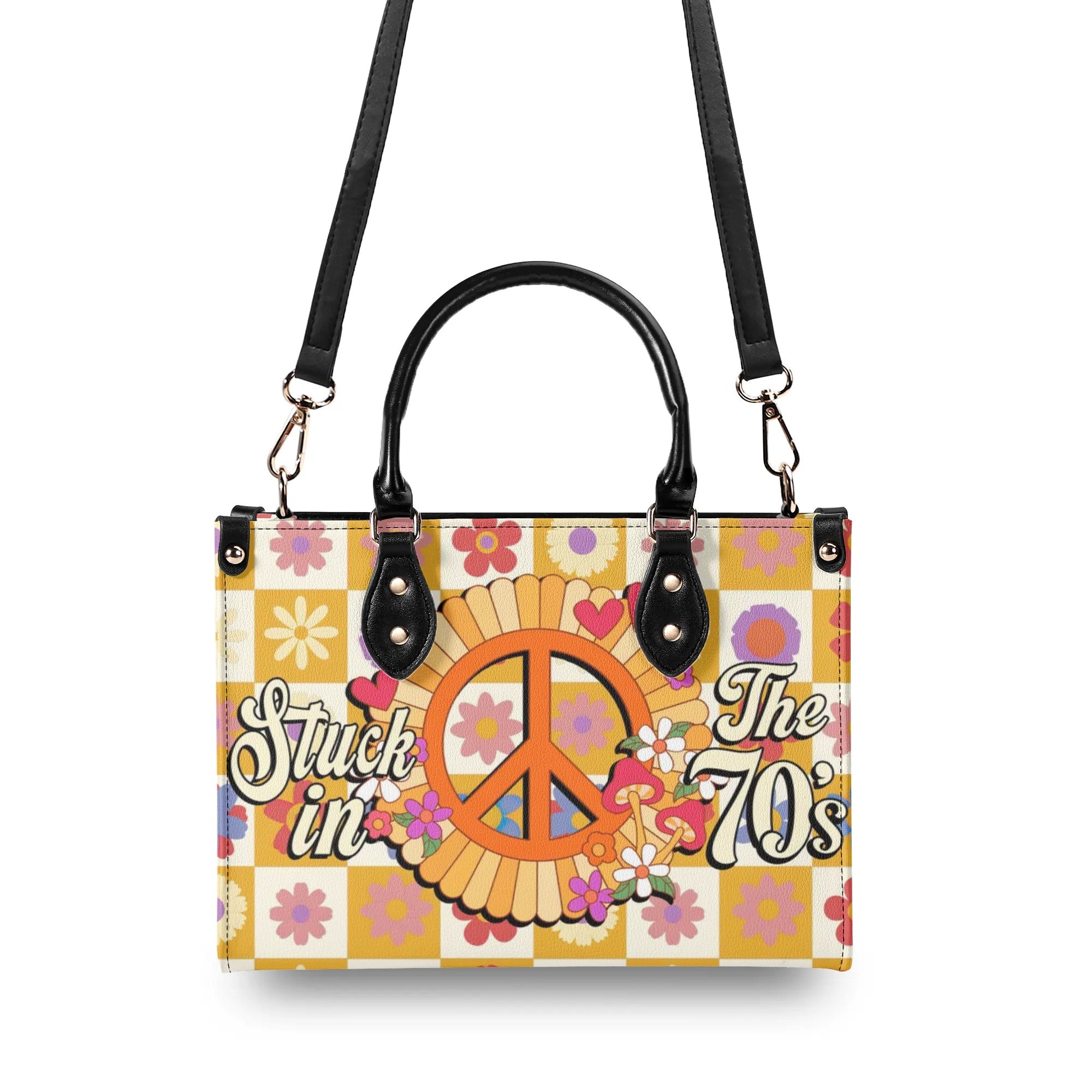 STUCK IN THE 70'S LEATHER HANDBAG - TYTD2208245