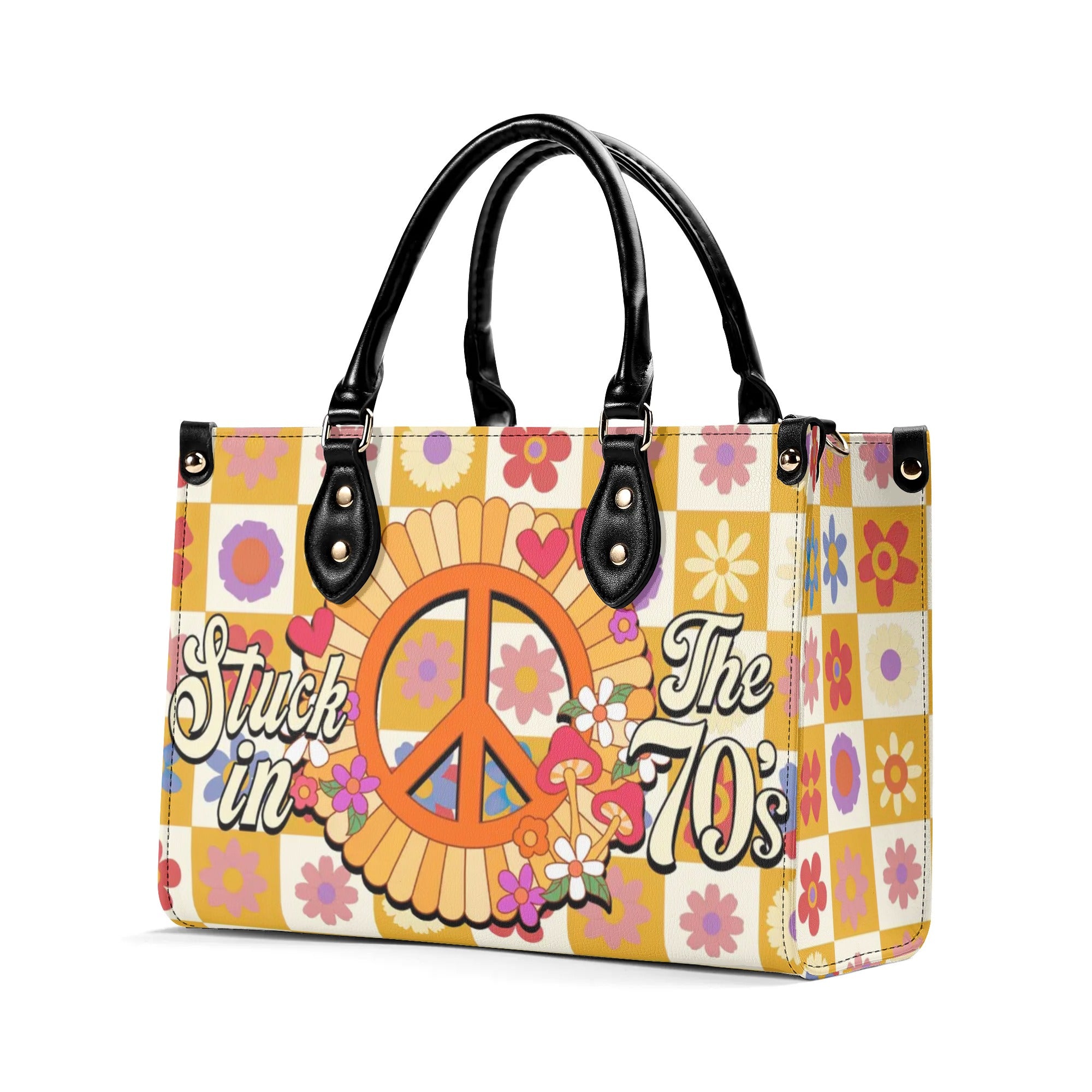 STUCK IN THE 70'S LEATHER HANDBAG - TYTD2208245