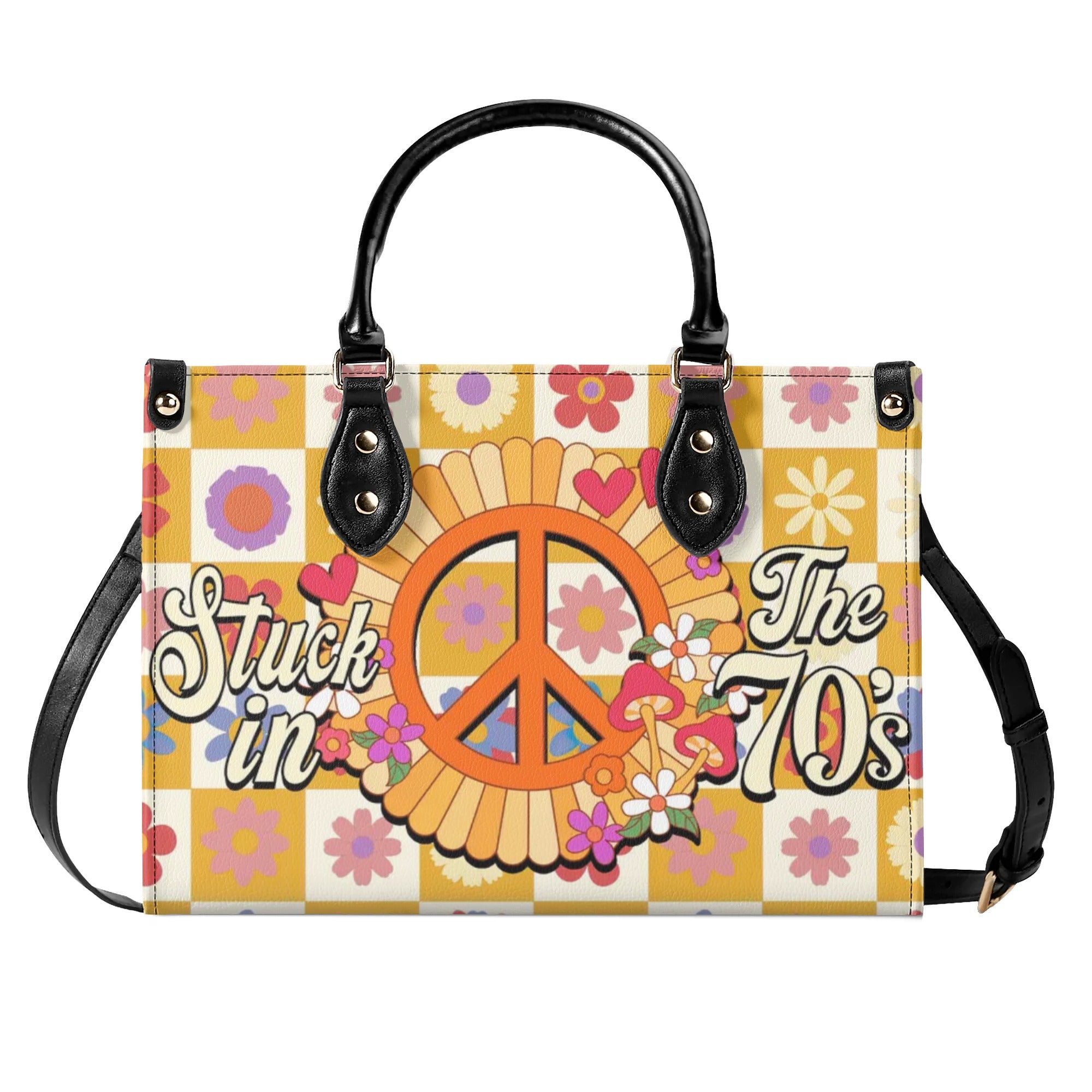 STUCK IN THE 70'S LEATHER HANDBAG - TYTD2208245