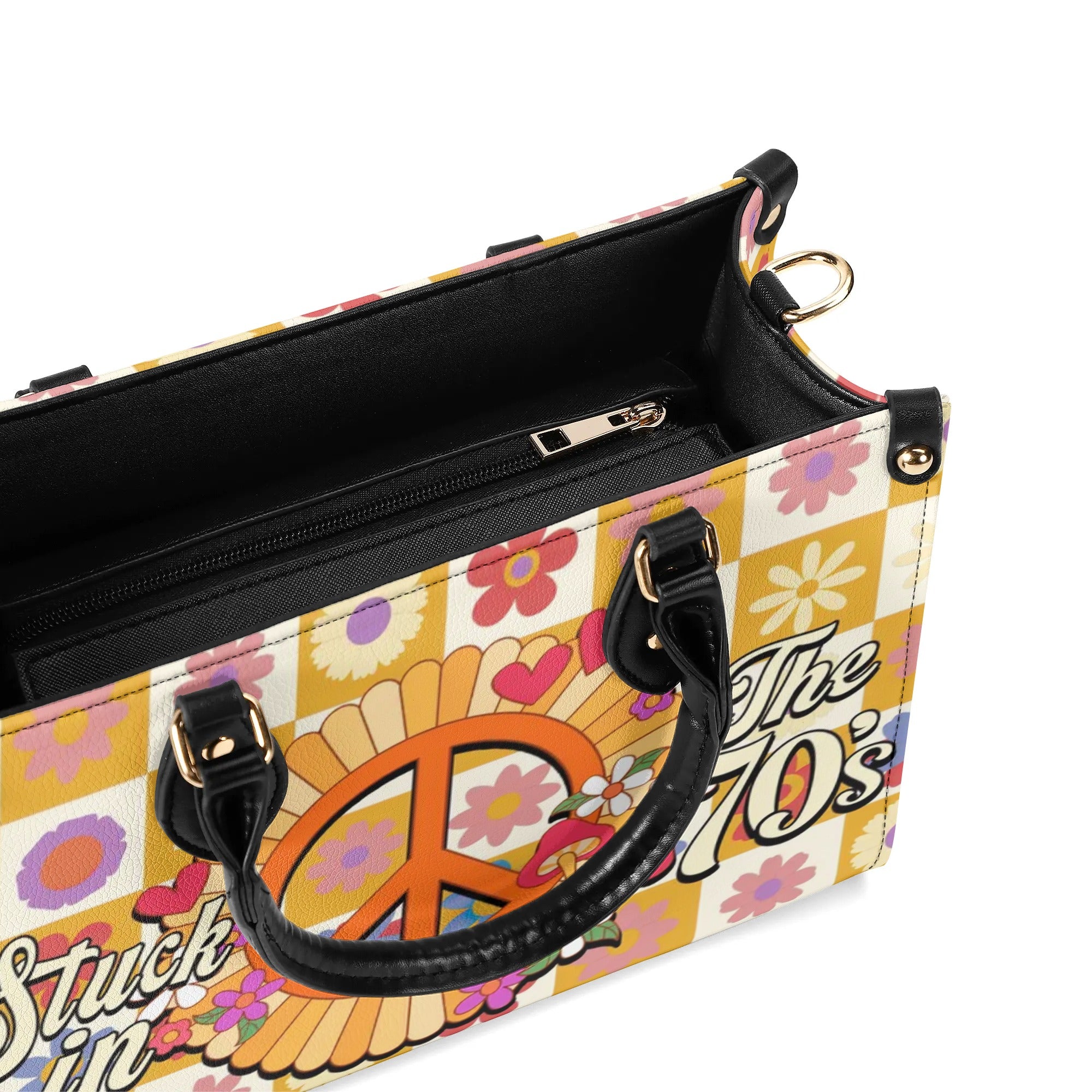 STUCK IN THE 70'S LEATHER HANDBAG - TYTD2208245