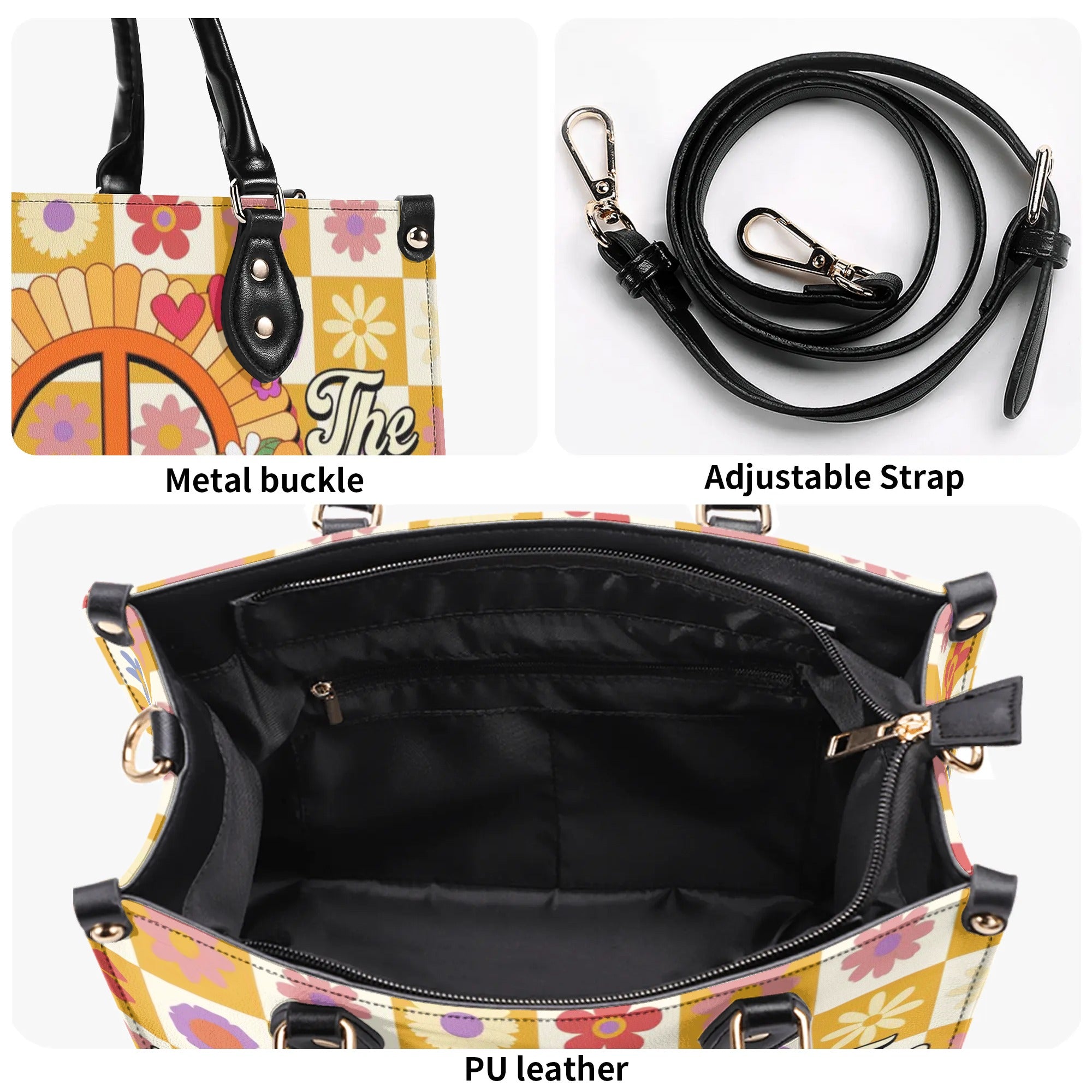 STUCK IN THE 70'S LEATHER HANDBAG - TYTD2208245