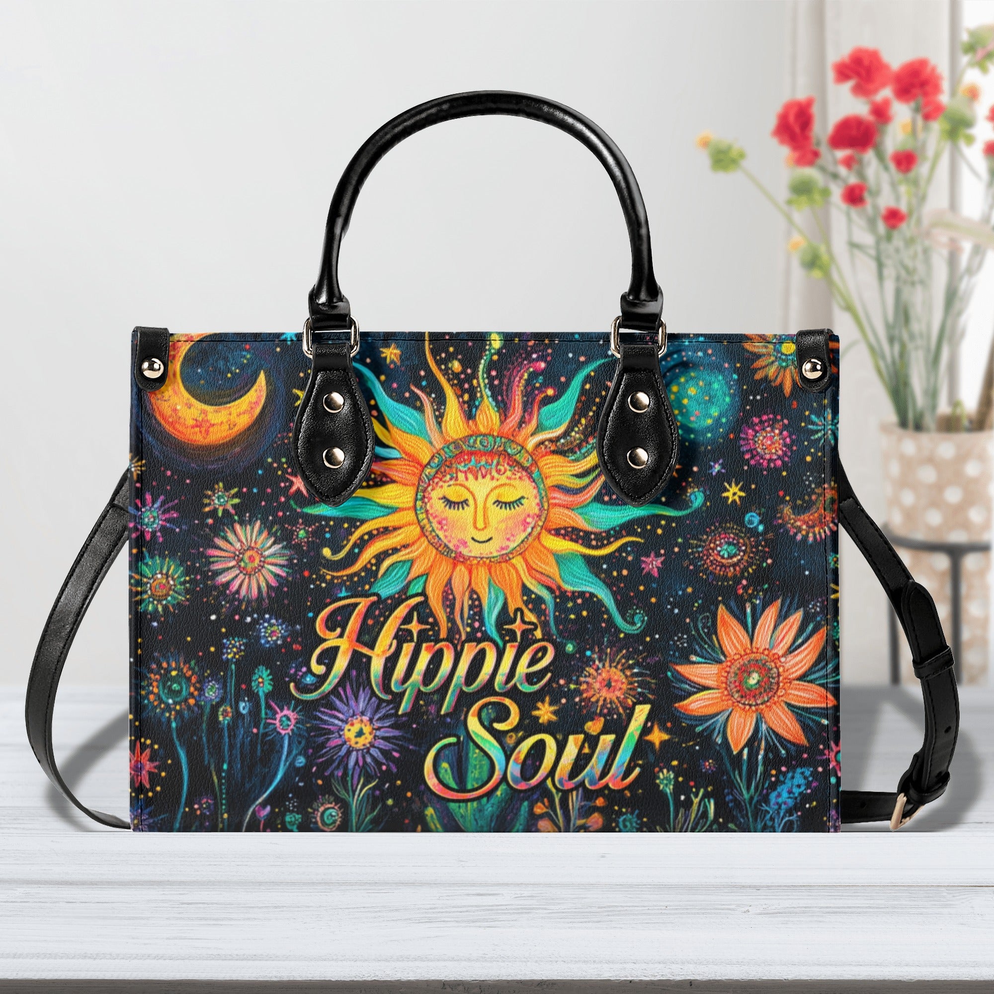 HIPPIE SOUL LEATHER HANDBAG - TYQY0912243