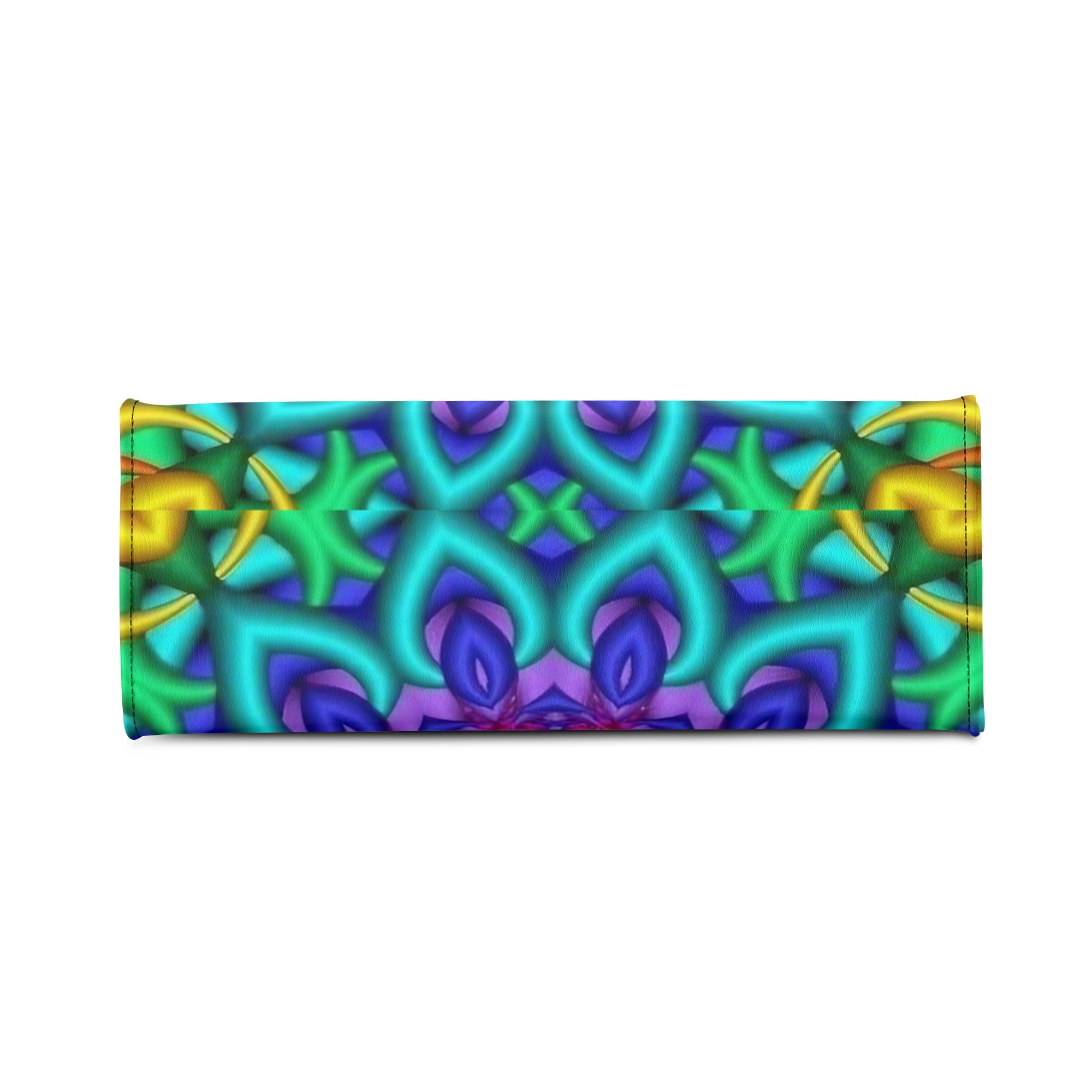 PSYCHEDELIC PEACE HIPPIE LEATHER HANDBAG - YHLN2811244