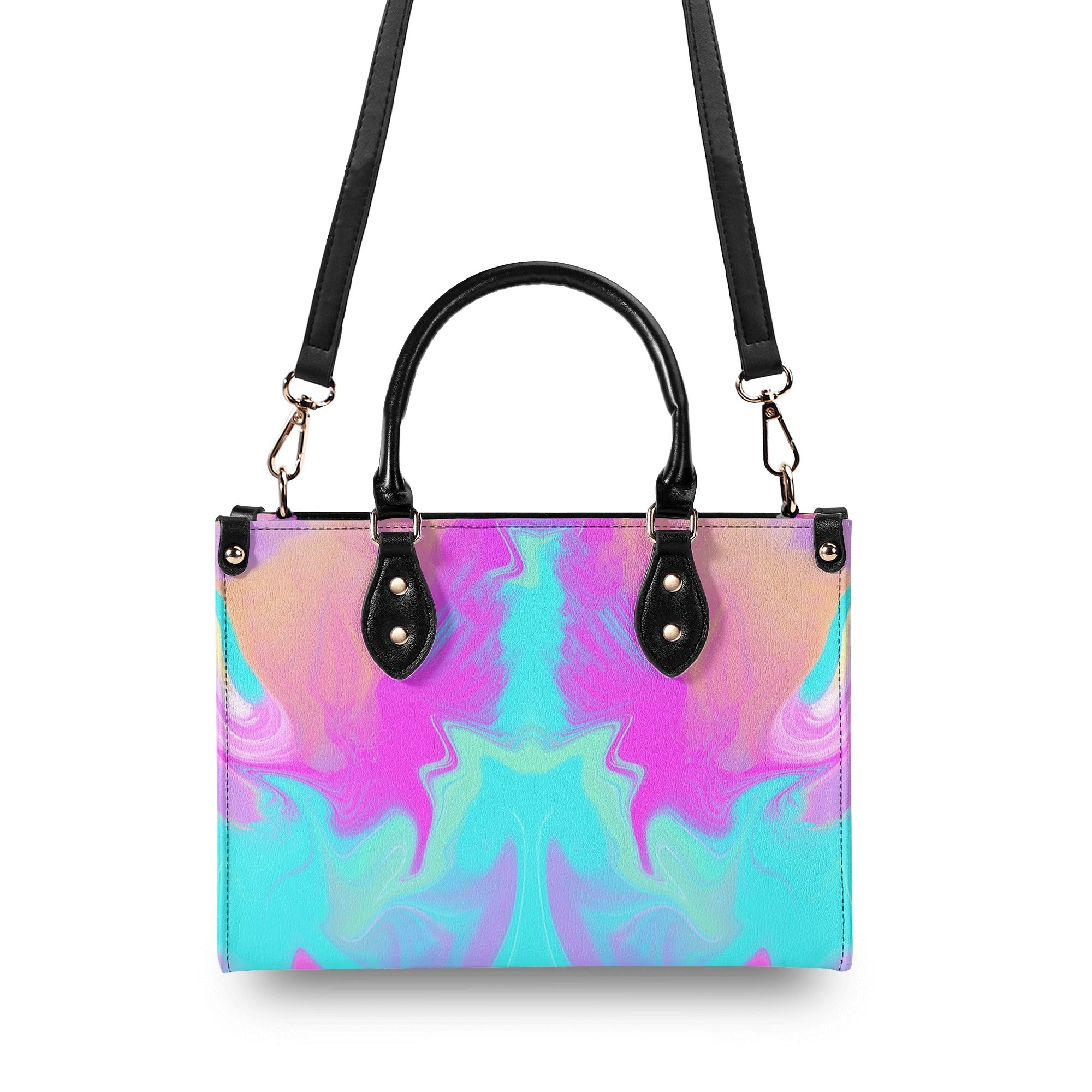 STAY WILD FLOWER CHILD LEATHER HANDBAG - YHLN2210245