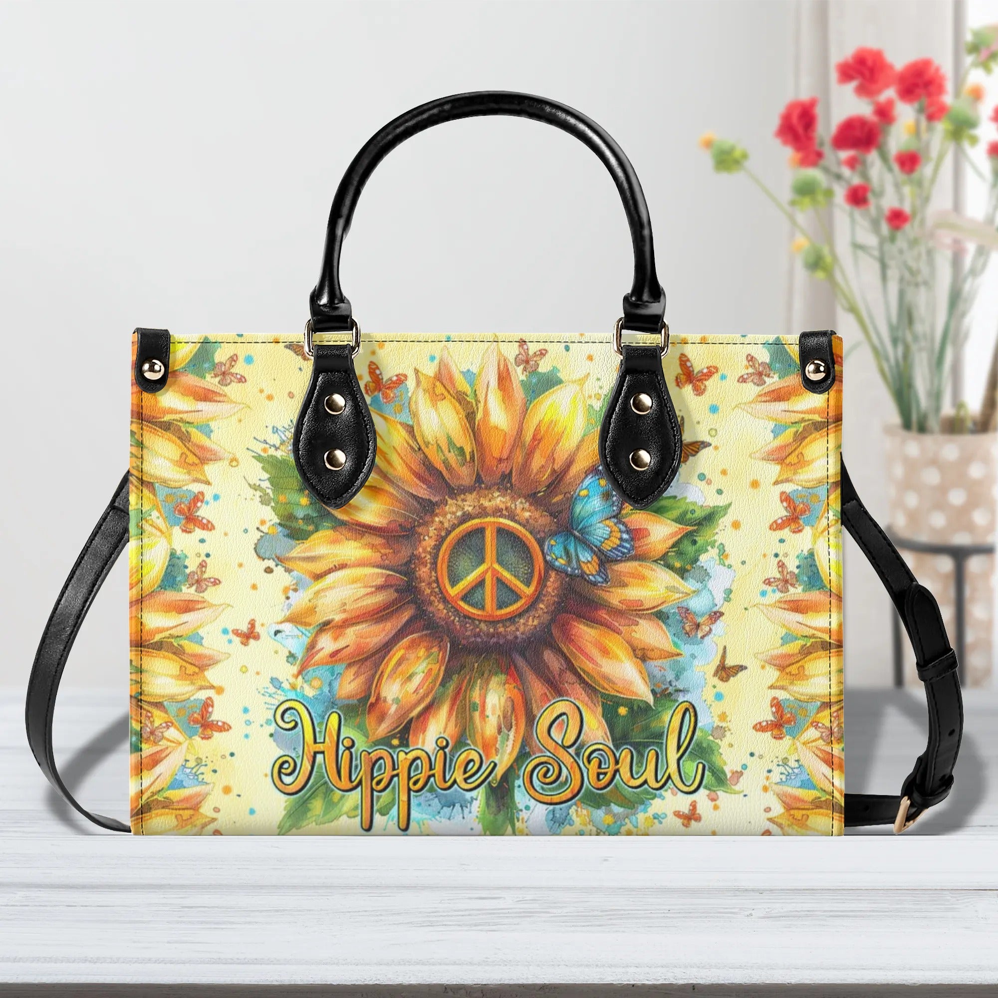 HIPPIE SOUL LEATHER HANDBAG - TYTM3008243