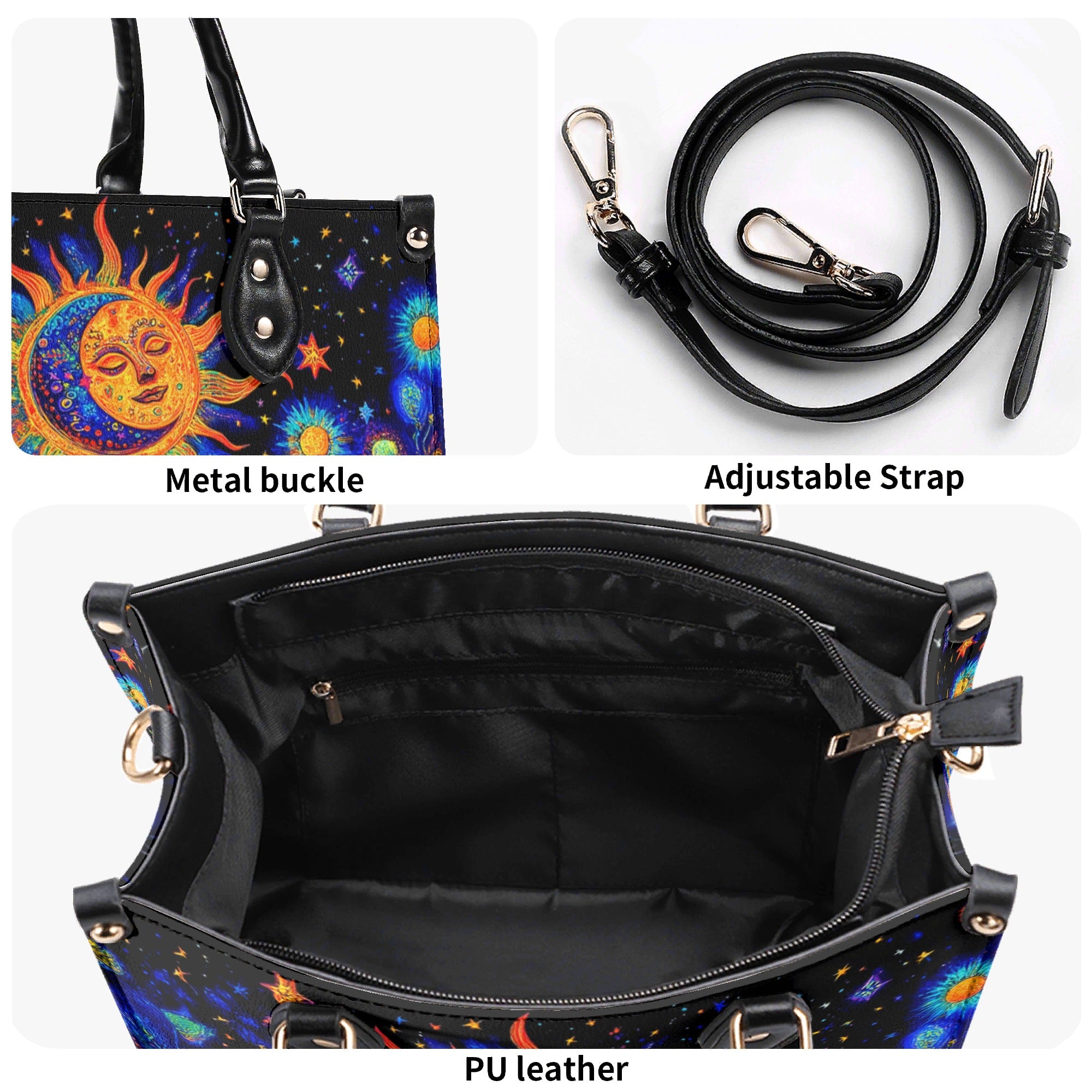 LIVE BY THE SUN LEATHER HANDBAG - TYTM1612241