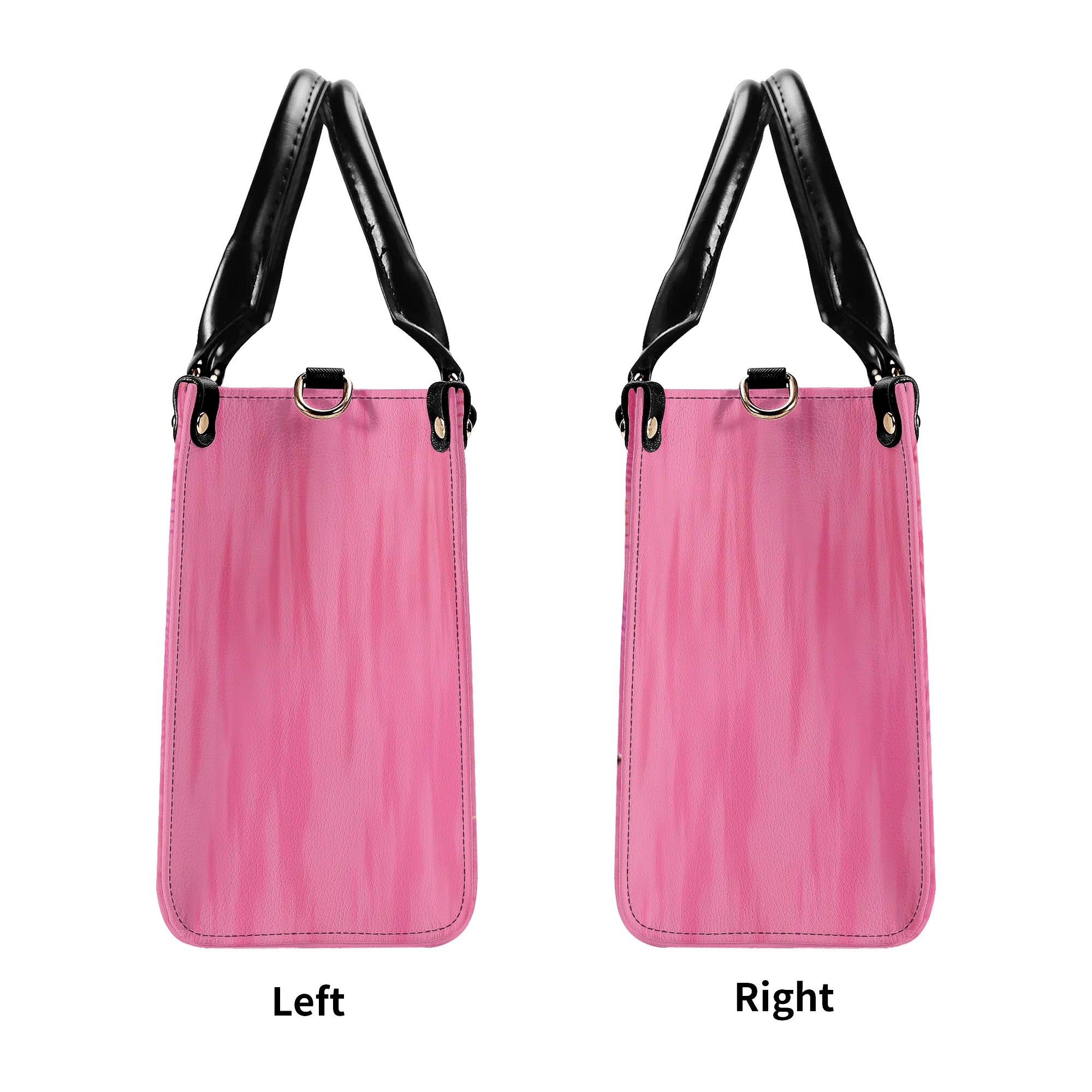 I AM WHO I AM FLAMINGO LEATHER HANDBAG - YHLT2907242