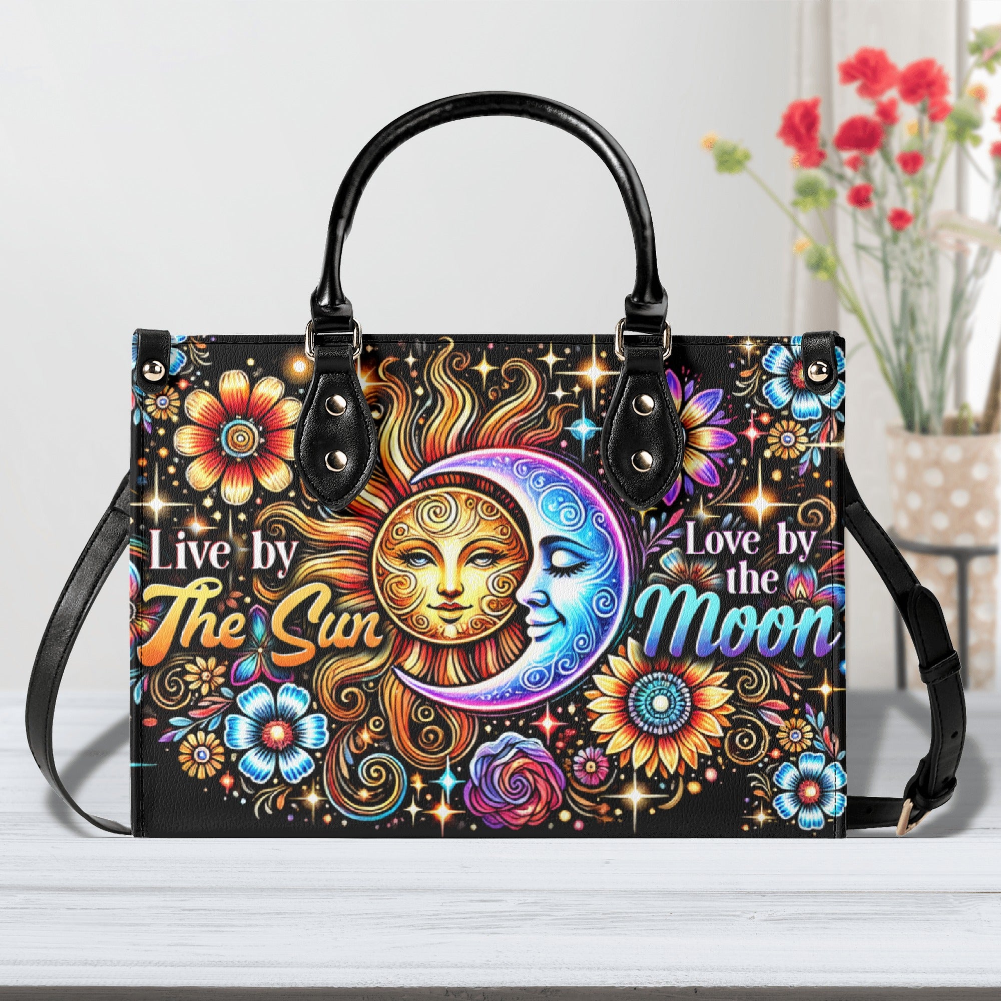 LIVE BY THE SUN LEATHER HANDBAG - TYTD2502252