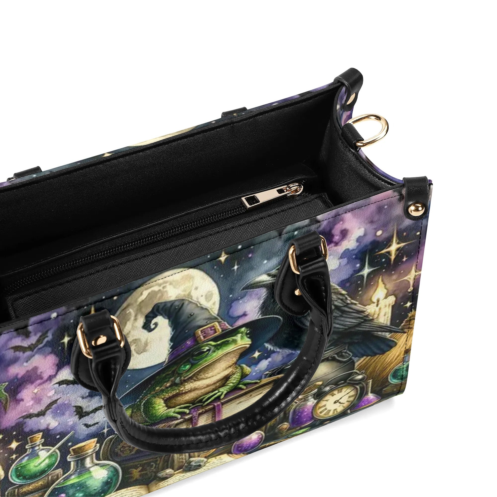 HALLOWEEN FROG LEATHER HANDBAG - YHHN1309244