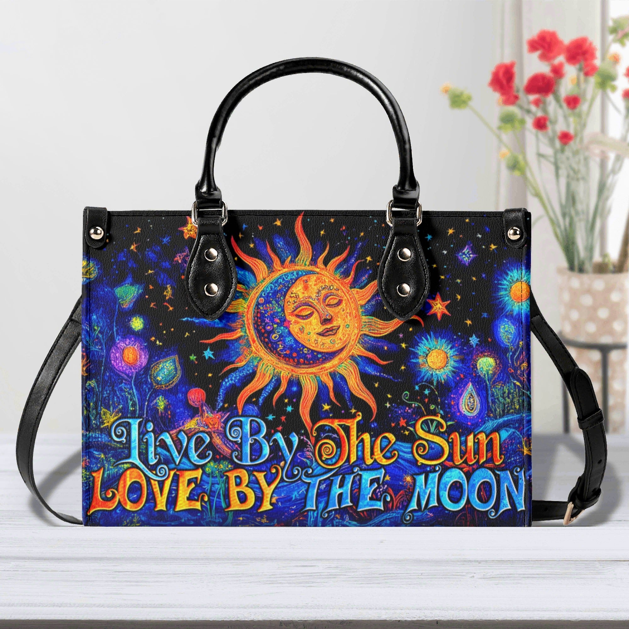 LIVE BY THE SUN LEATHER HANDBAG - TYTM1612241