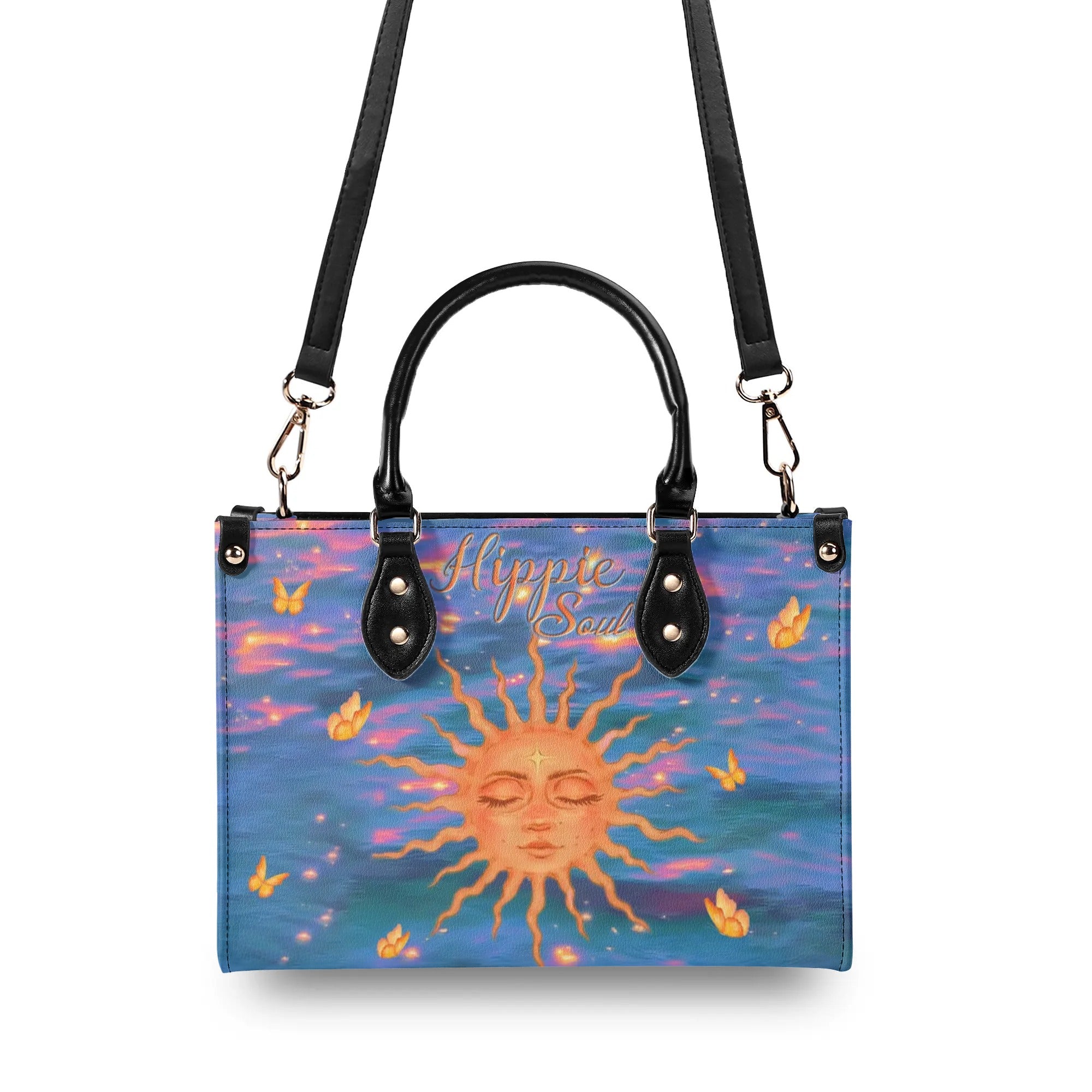 HIPPIE SOUL SUN LEATHER HANDBAG - TLNT2207244