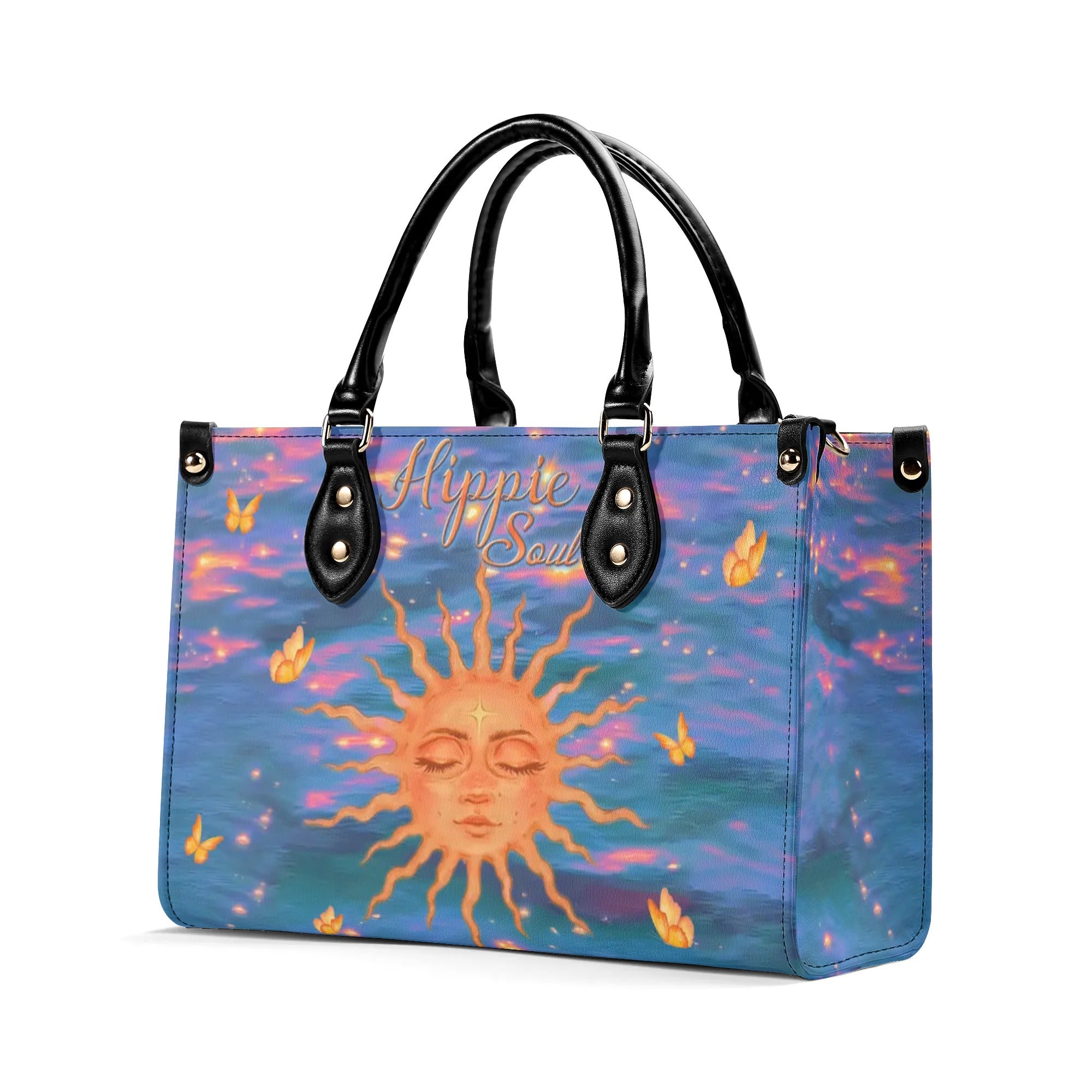 HIPPIE SOUL SUN LEATHER HANDBAG - TLNT2207244