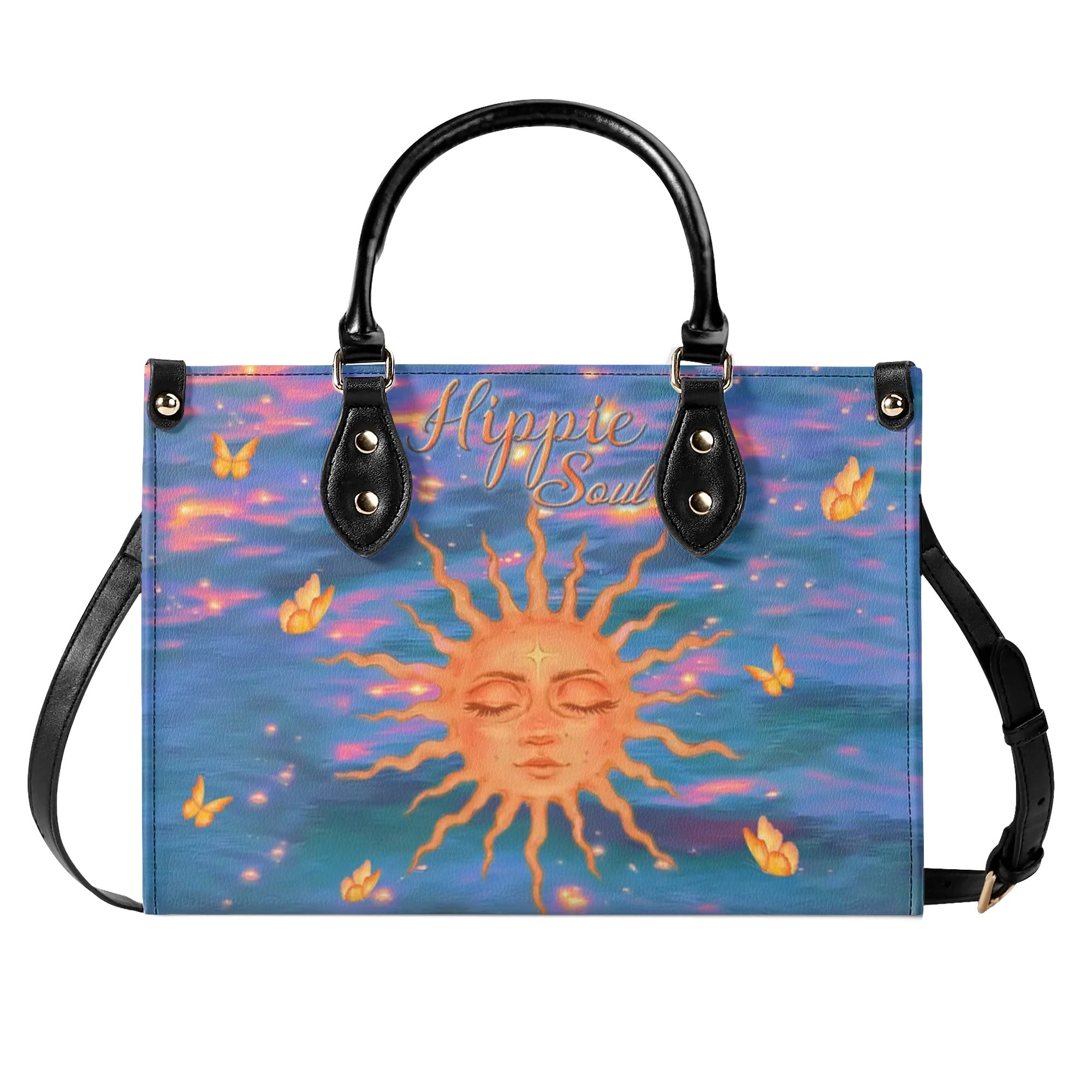 HIPPIE SOUL SUN LEATHER HANDBAG - TLNT2207244