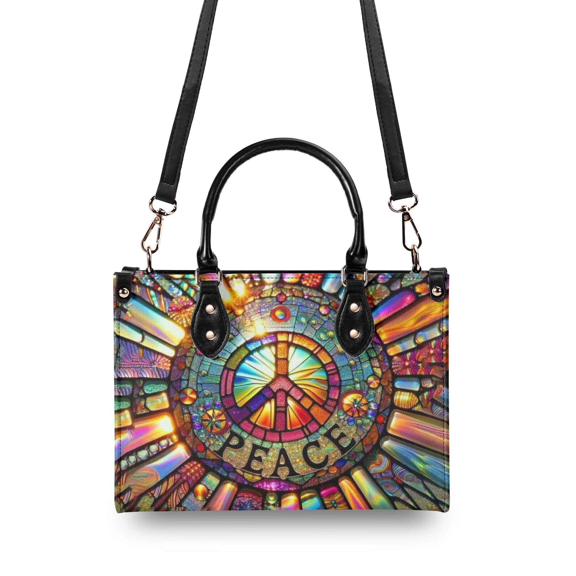 PEACE LEATHER HANDBAG - YHHN1612244