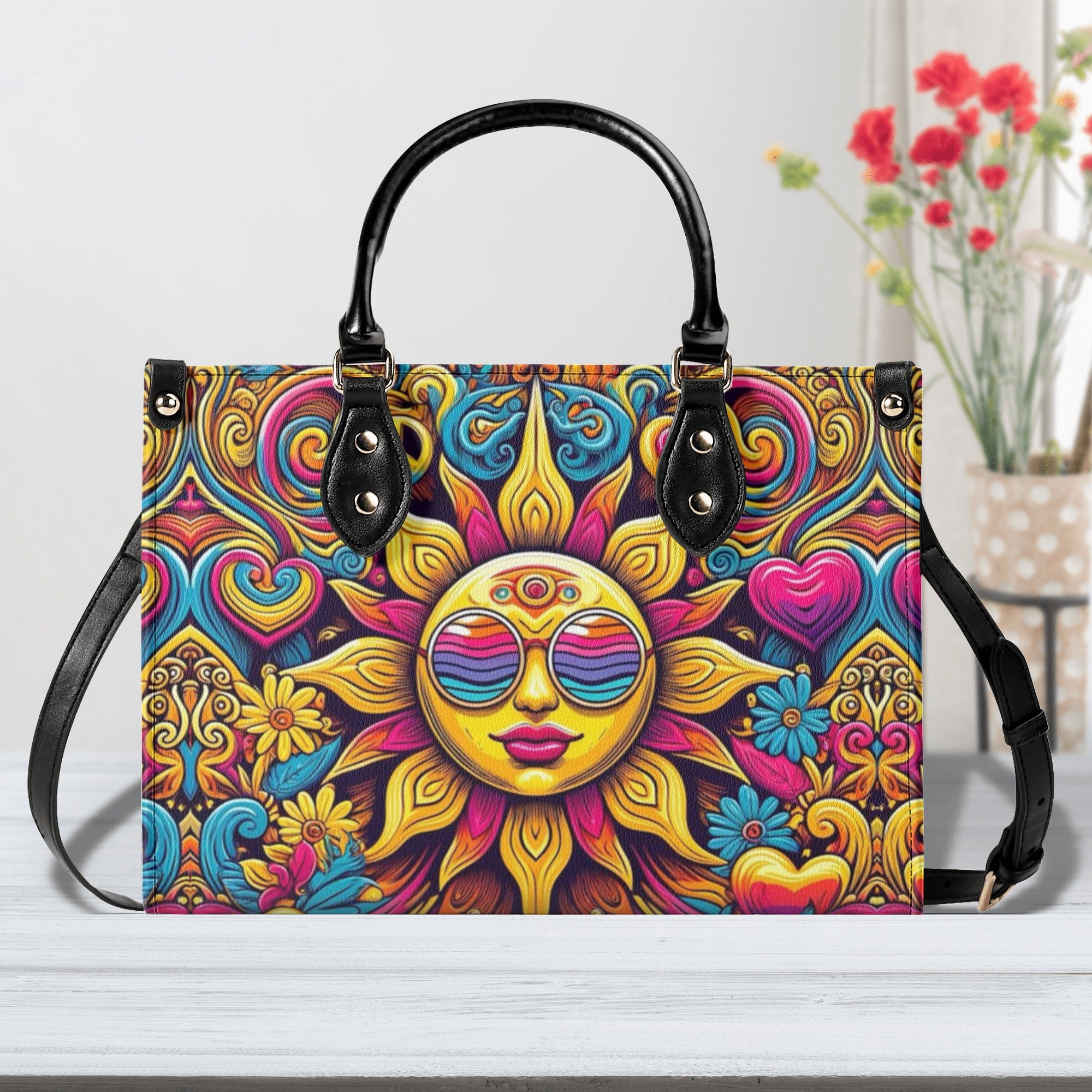 HIPPIE SUN LEATHER HANDBAG - YHHG2712244