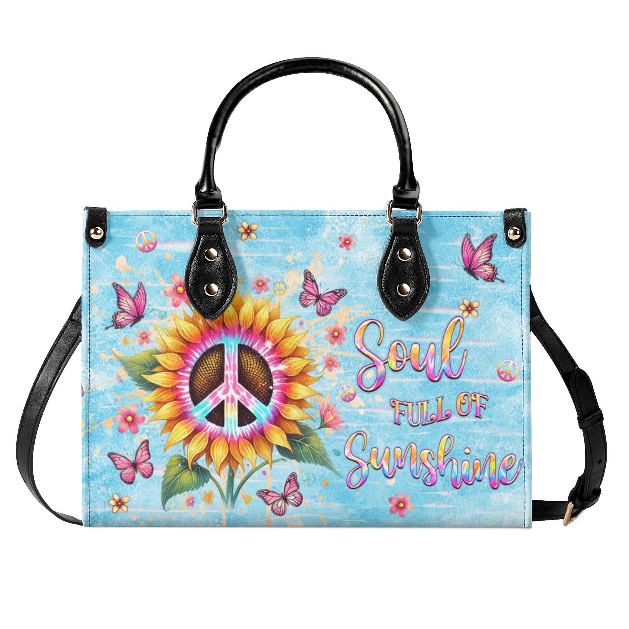 SOUL FULL OF SUNSHINE LEATHER HANDBAG - YHHG2312244