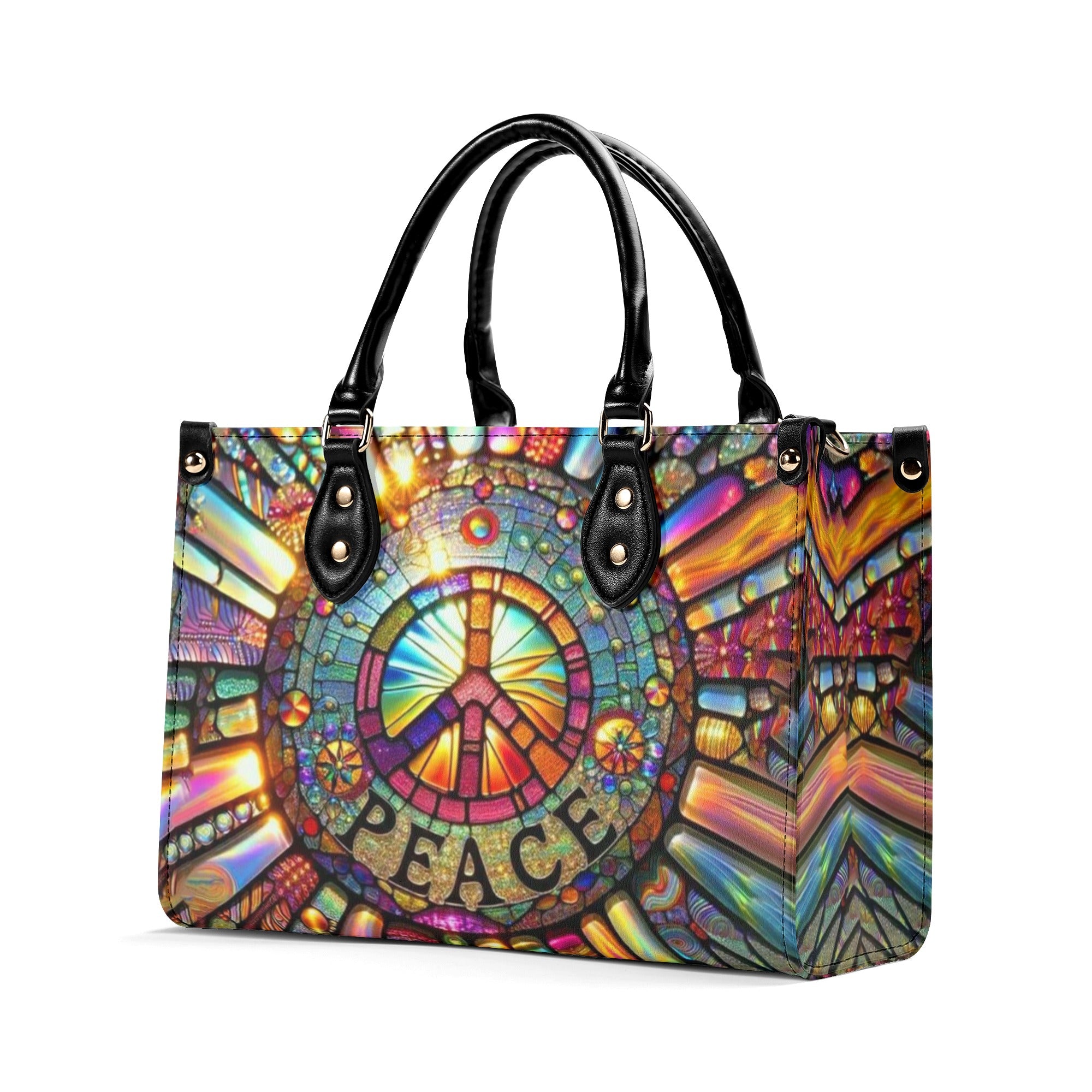 PEACE LEATHER HANDBAG - YHHN1612244