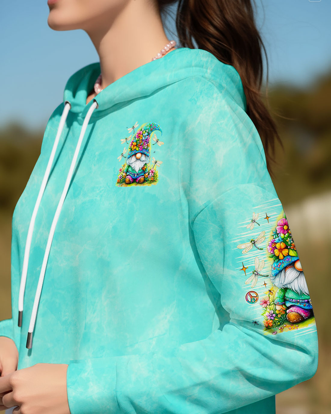 I BELIEVE THERE ARE ANGELS AMONG US GNOME ALL OVER PRINT - TLNO2111252