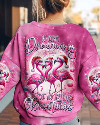 DREAMING OF A PINK CHRISTMAS FLAMINGO ALL OVER PRINT - TYTM0711233