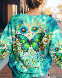 HIPPIE SOUL BUTTERFLY TIE DYE ALL OVER PRINT - TYTM2011234