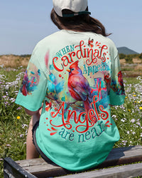 WHEN CARDINALS APPEAR ANGELS ARE NEAR ALL OVER PRINT - TLNO0708234