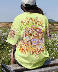 BE YOU THE WORLD WILL ADJUST ELEPHANT ALL OVER PRINT - TLNO2508231