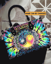 YIN YANG LEATHER HANDBAG - YHHN2406244