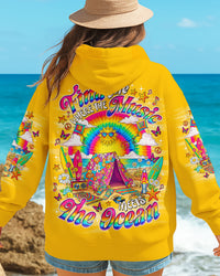FIND ME WHERE THE MUSIC MEETS THE OCEAN GUITAR ALL OVER PRINT - TLNO0809252