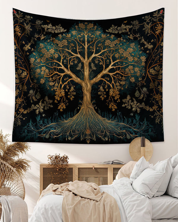 ALCHEMICAL TREE OF LIFE TAPESTRY - YHHG2007235