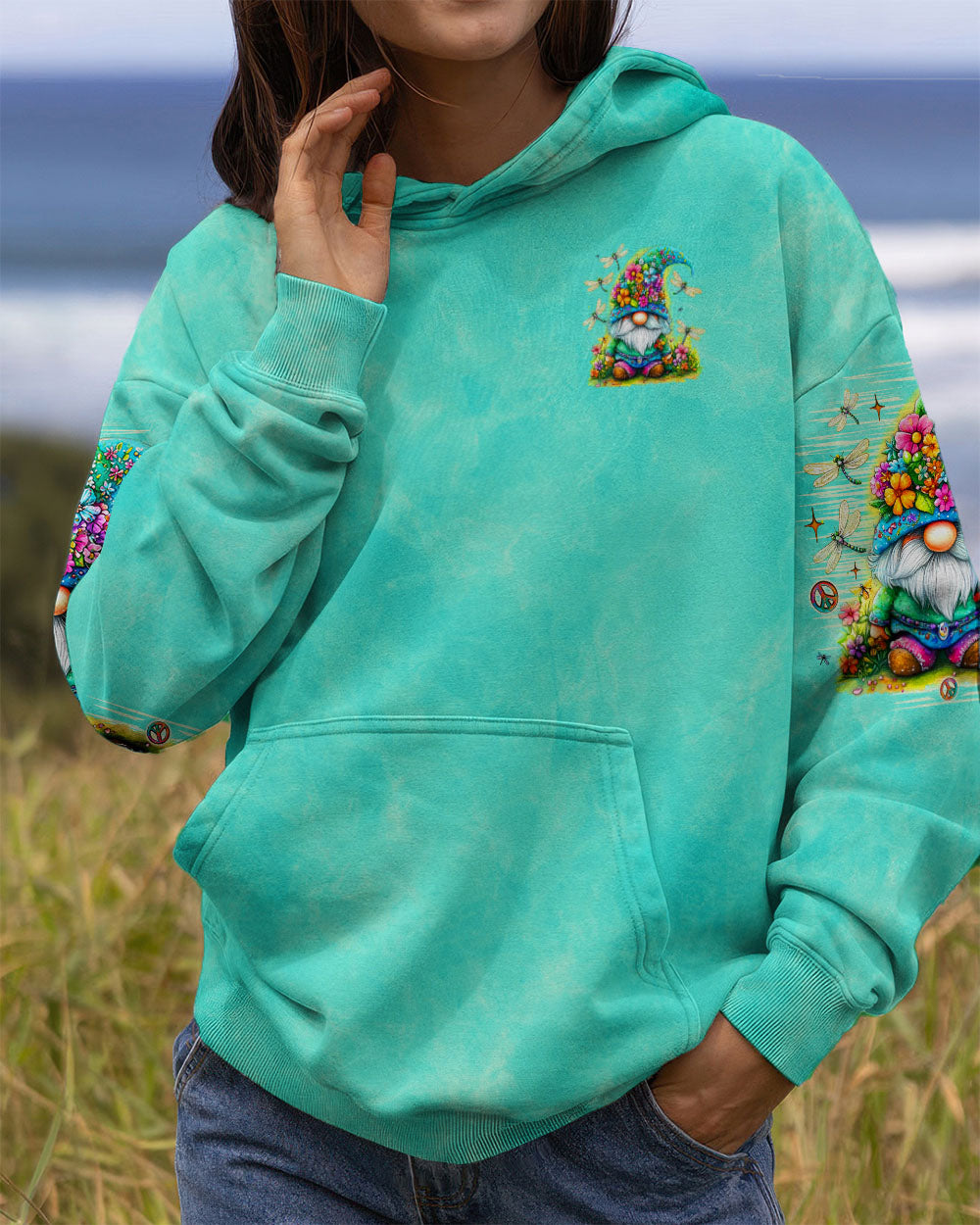 I BELIEVE THERE ARE ANGELS AMONG US GNOME ALL OVER PRINT - TLNO2111252