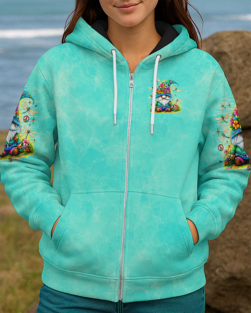 I BELIEVE THERE ARE ANGELS AMONG US GNOME ALL OVER PRINT - TLNO2111252