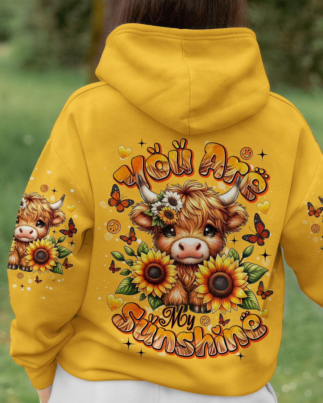 YOU ARE MY SUNSHINE COW ALL OVER PRINT - TLNT1709251