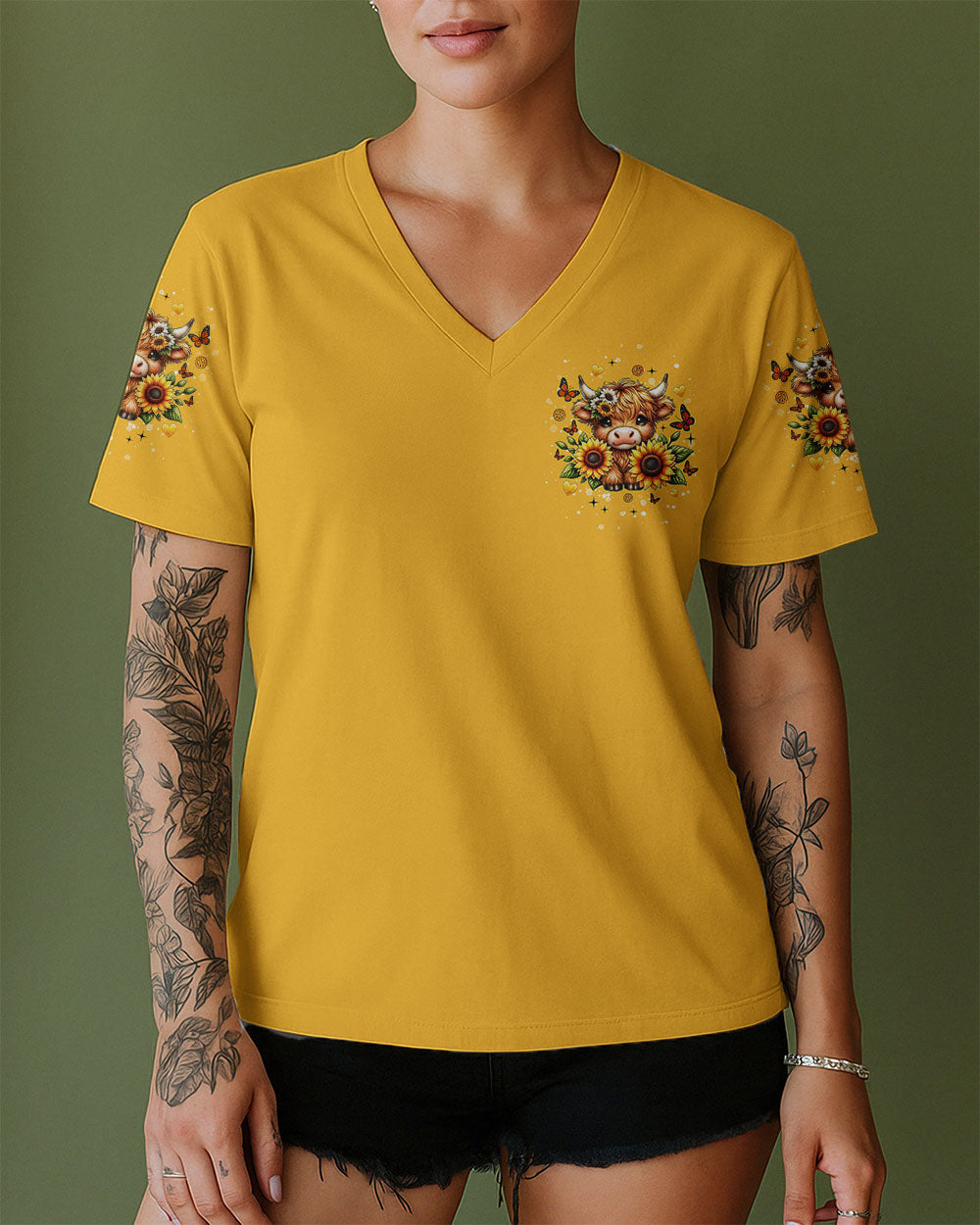 YOU ARE MY SUNSHINE COW ALL OVER PRINT - TLNT1709251