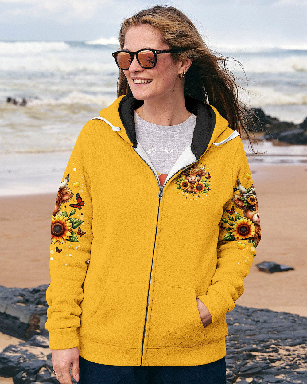 YOU ARE MY SUNSHINE COW ALL OVER PRINT - TLNT1709251