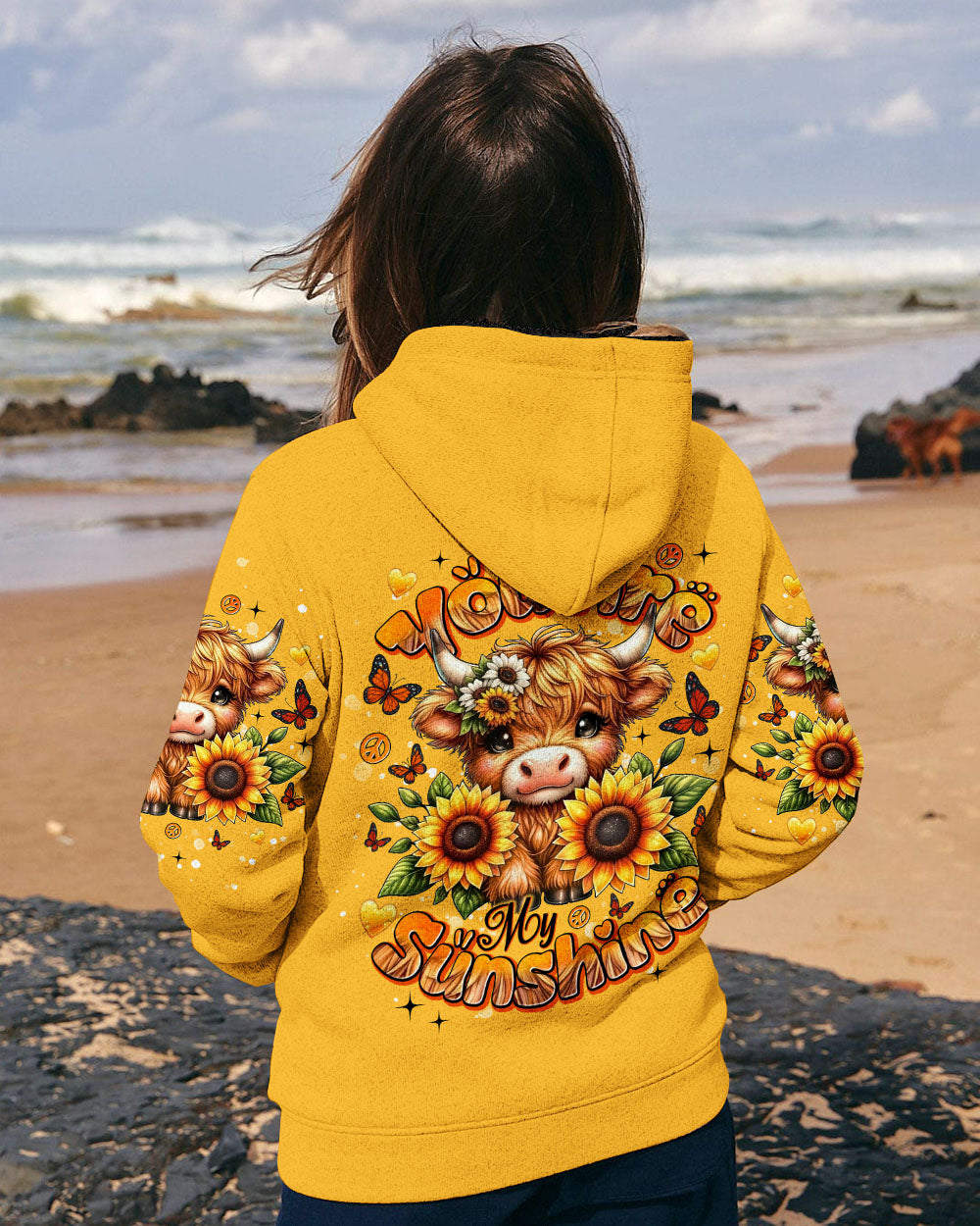 YOU ARE MY SUNSHINE COW ALL OVER PRINT - TLNT1709251