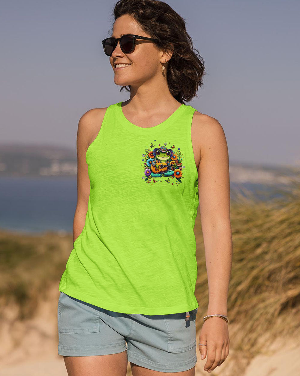 DO WHAT MAKES YOU HAPPY FROG ALL OVER PRINT  - TLNT2208254