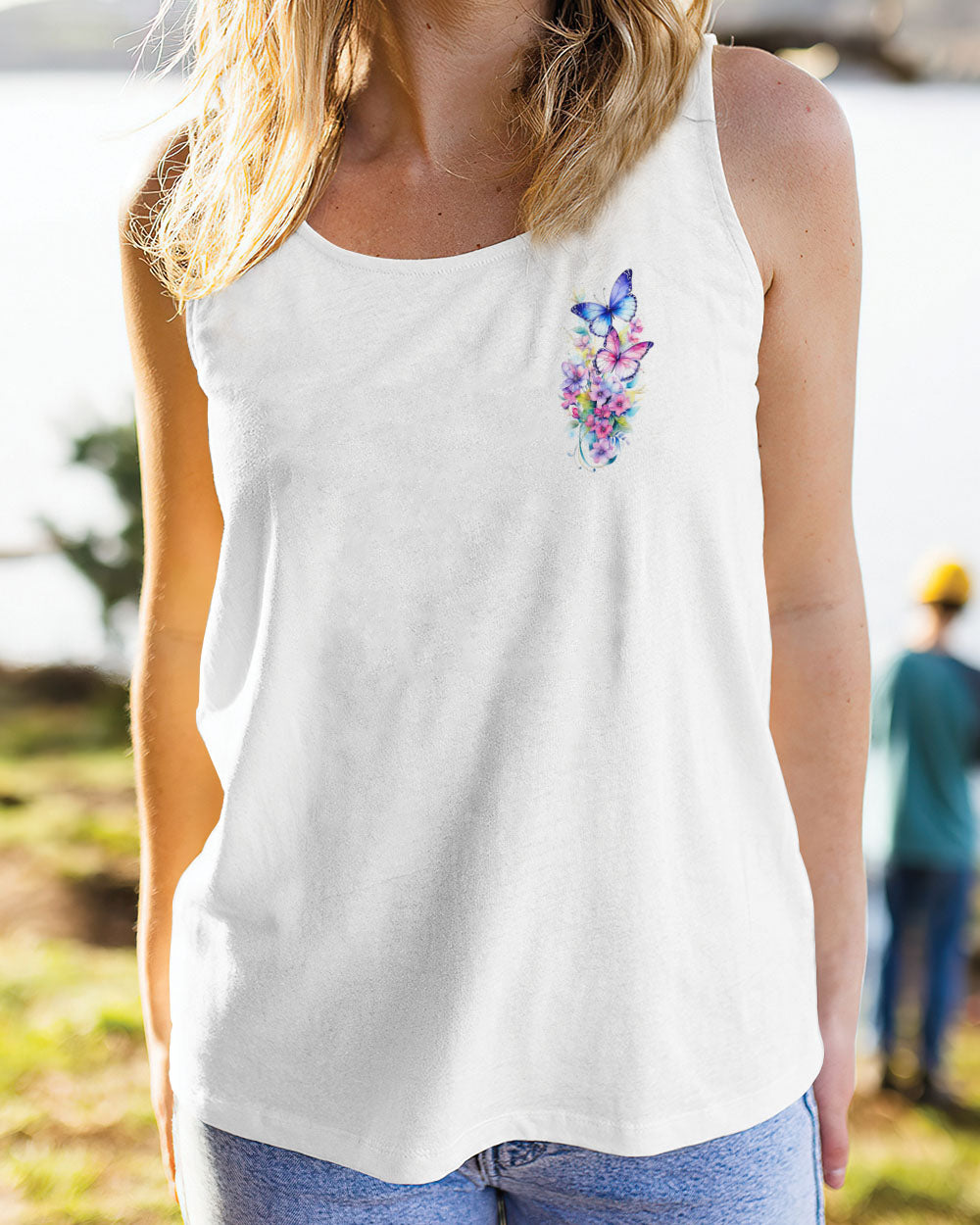 JUST BREATHE BUTTERFLY ALL OVER PRINT - TLNZ1607244