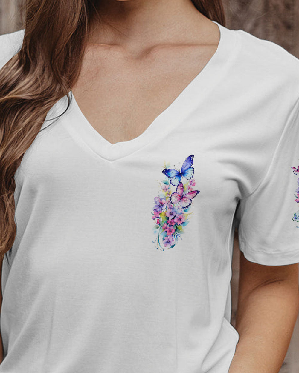 JUST BREATHE BUTTERFLY ALL OVER PRINT - TLNZ1607244