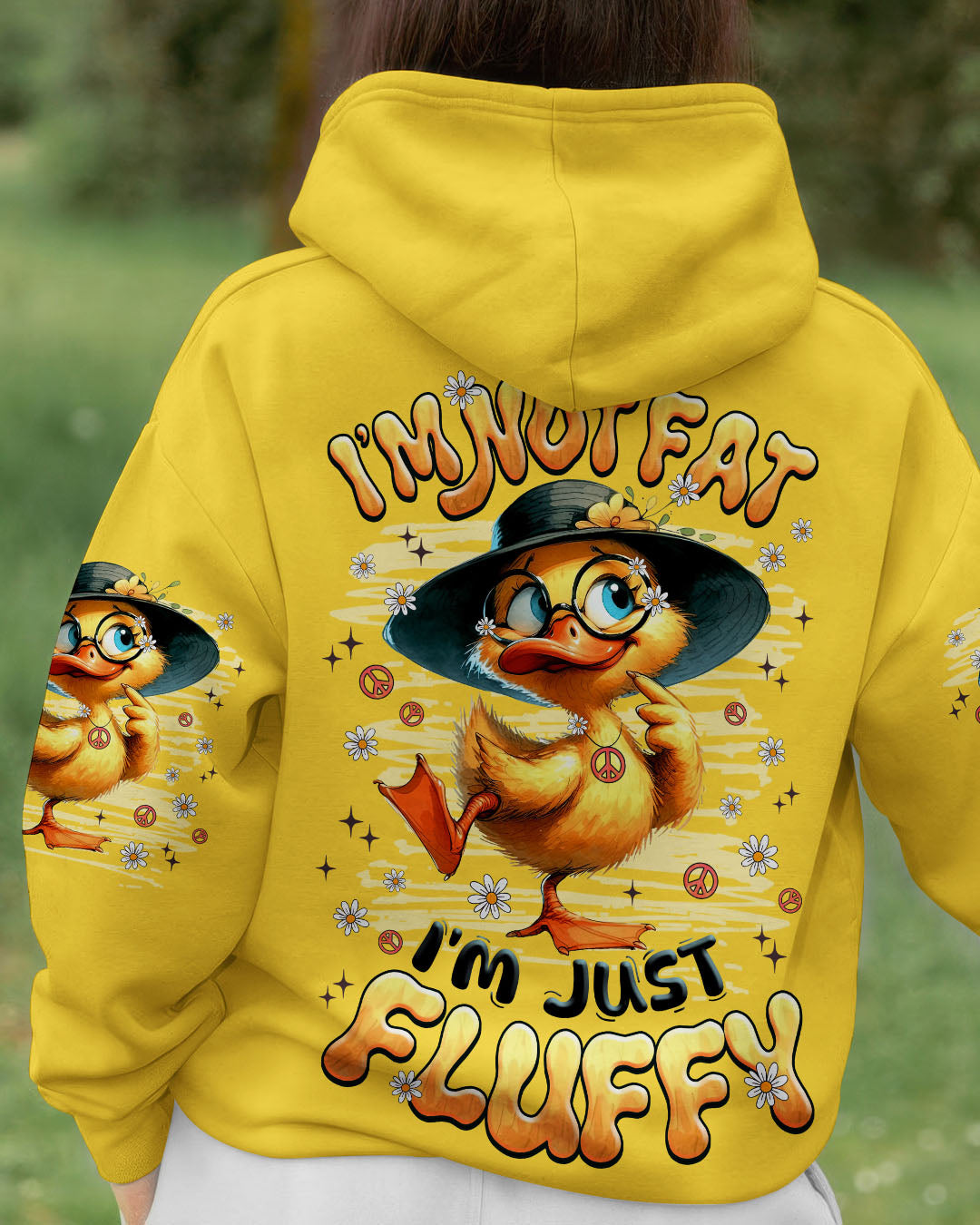 I'M JUST FLUFFY DUCK ALL OVER PRINT - TLNZ2208251