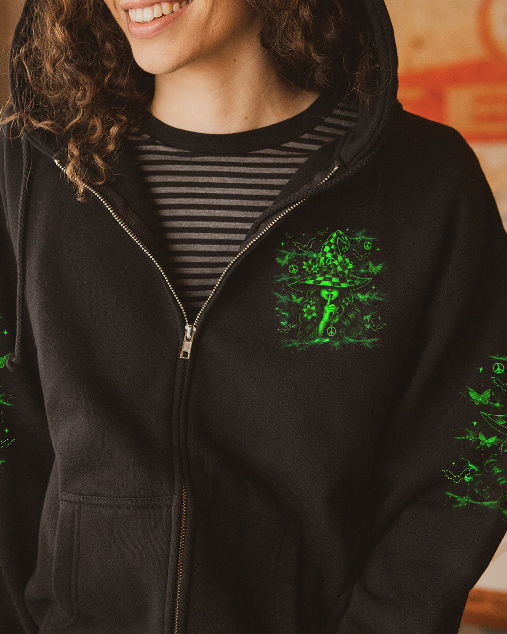 A WEE BIT WICKED WITCH HALLOWEEN ALL OVER PRINT - TLNZ3007251