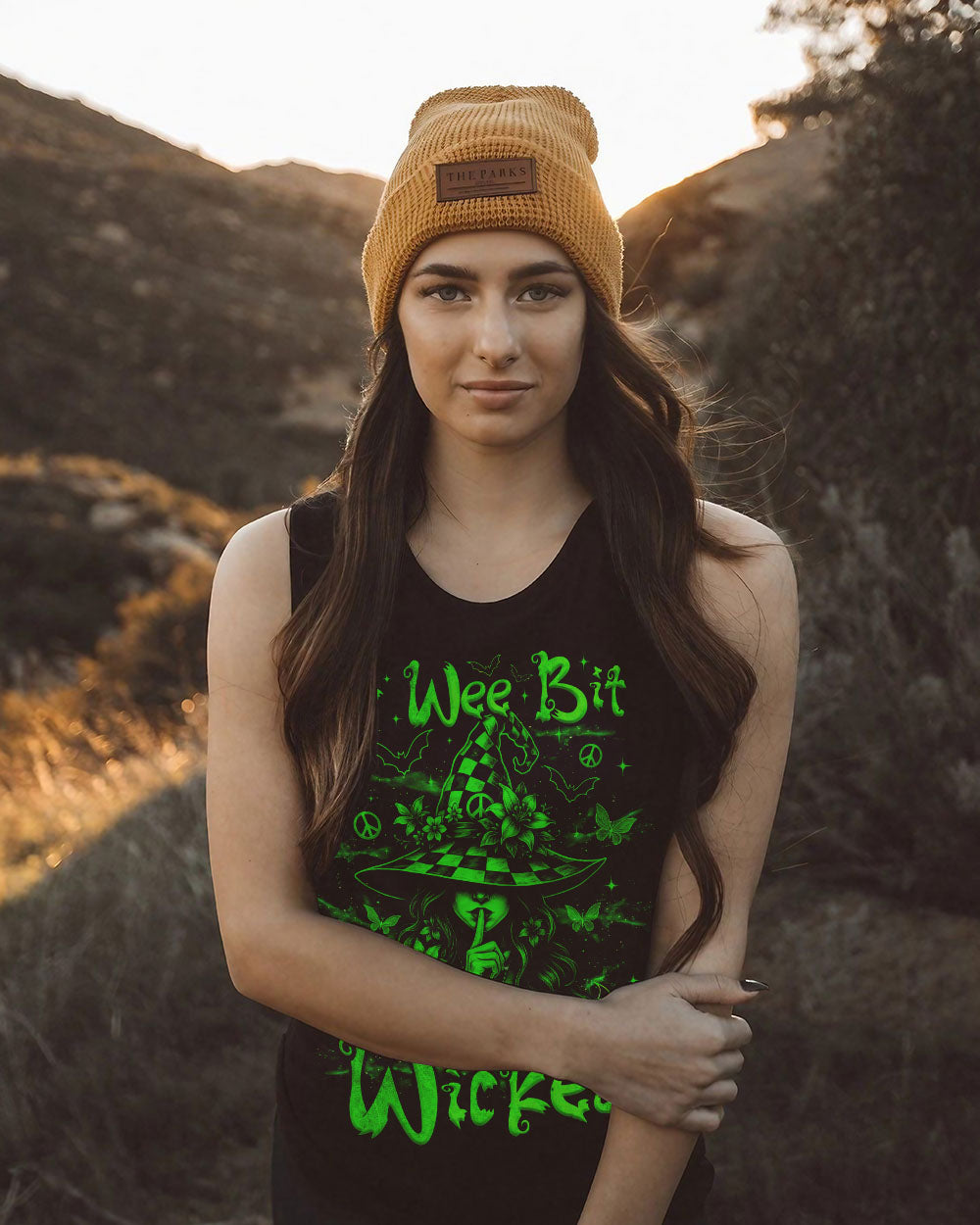 A WEE BIT WICKED WITCH HALLOWEEN ALL OVER PRINT - TLNZ3007251