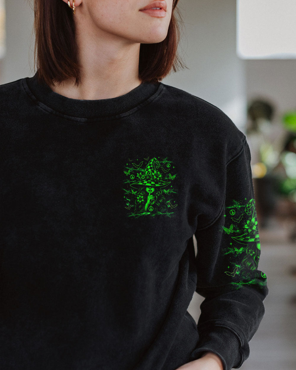 A WEE BIT WICKED WITCH HALLOWEEN ALL OVER PRINT - TLNZ3007251