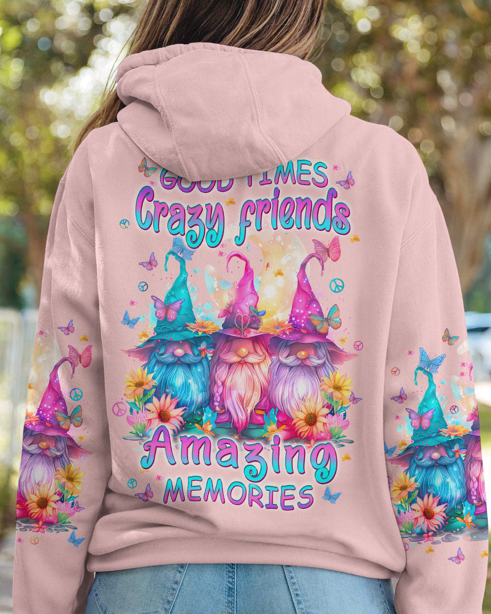 GOOD TIMES CRAZY FRIEND GNOME ALL OVER PRINT - TLPQ0305244