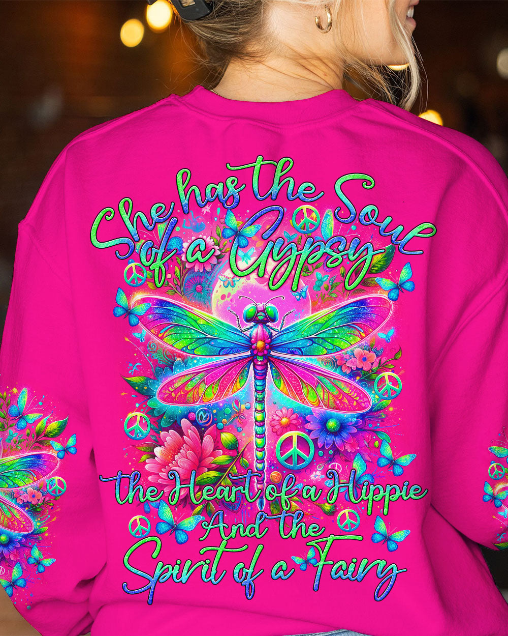 SPIRIT OF A FAIRY DRAGONFLY ALL OVER PRINT - TY0912233