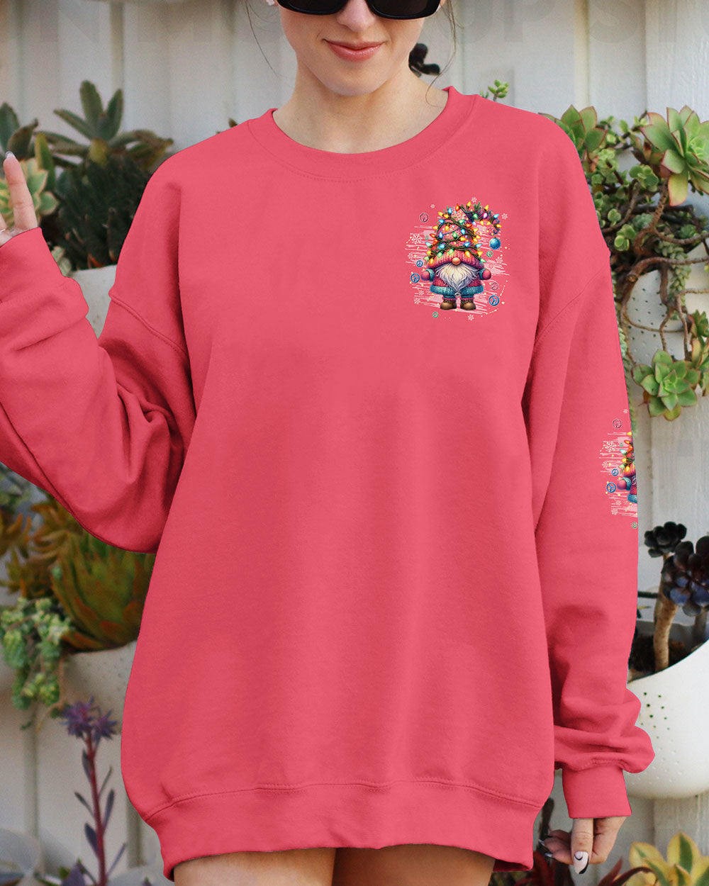 WHISPER WORDS OF WISDOM LET IT BE GNOME CHRISTMAS ALL OVER PRINT - TYQY1411252