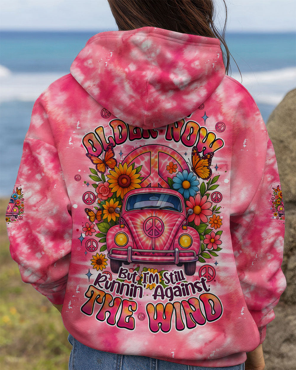 RUNNING AGAINST THE WIND CAR TIE DYE ALL OVER PRINT - TYQY2511251