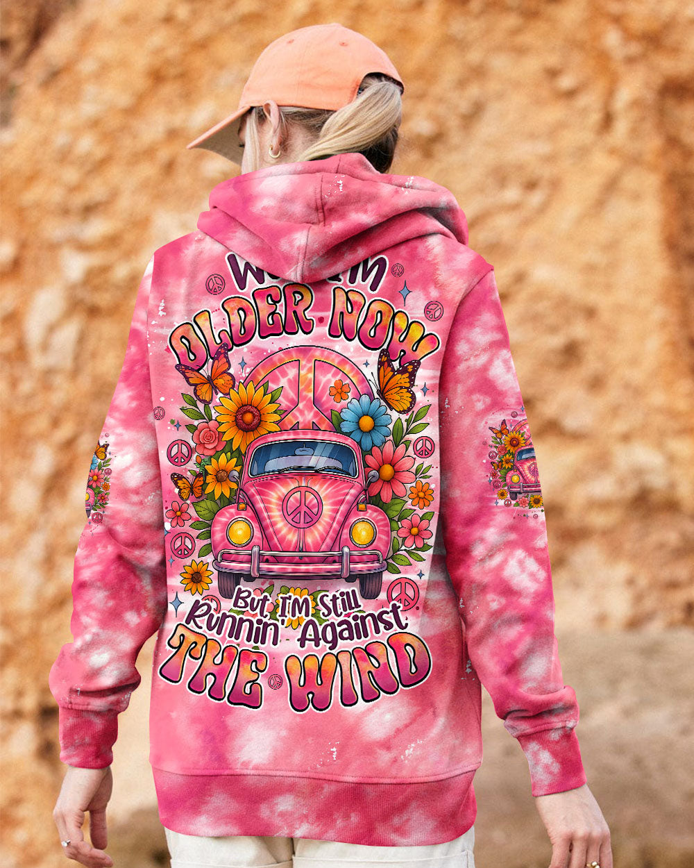 RUNNING AGAINST THE WIND CAR TIE DYE ALL OVER PRINT - TYQY2511251