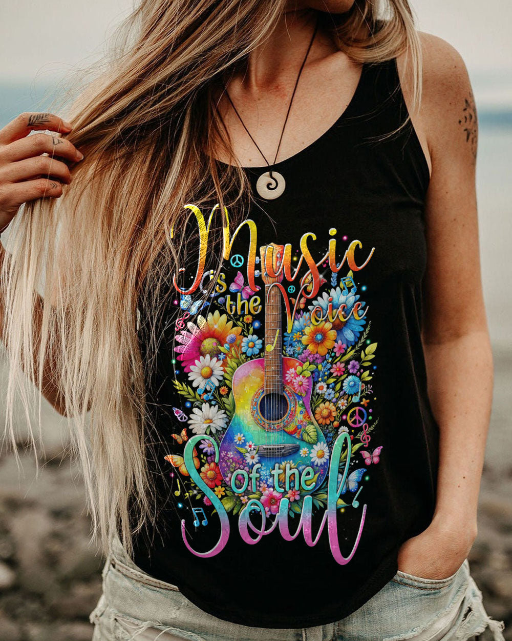 MUSIC IS THE VOICE OF THE SOUL ALL OVER PRINT - TYTM1512233