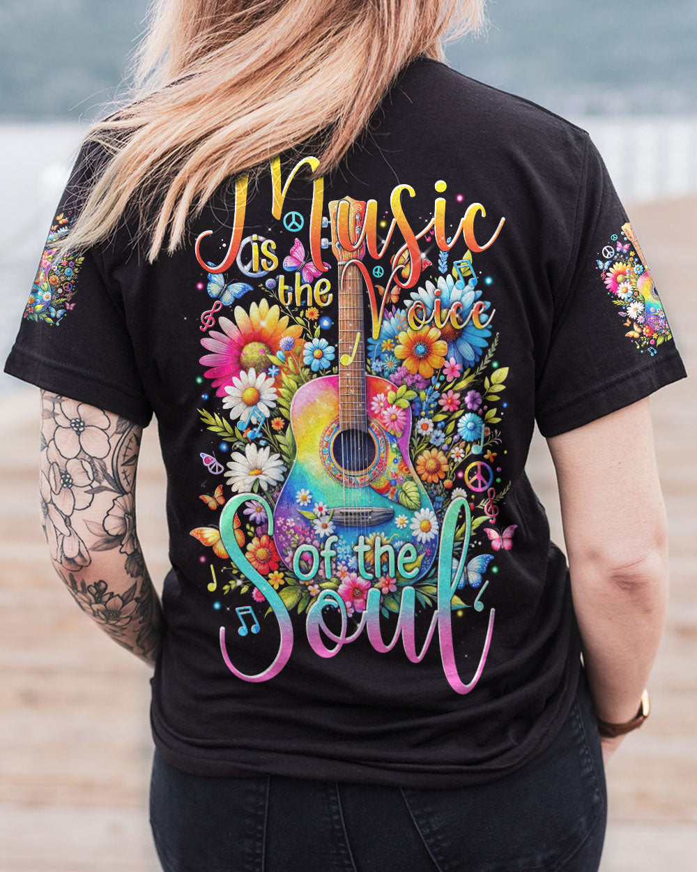 MUSIC IS THE VOICE OF THE SOUL ALL OVER PRINT - TYTM1512233