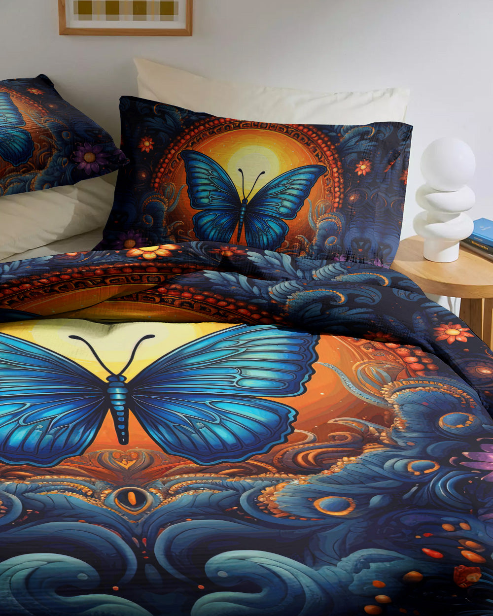 BUTTERFLY AND MOON BEDDING SET - TYTD2108233